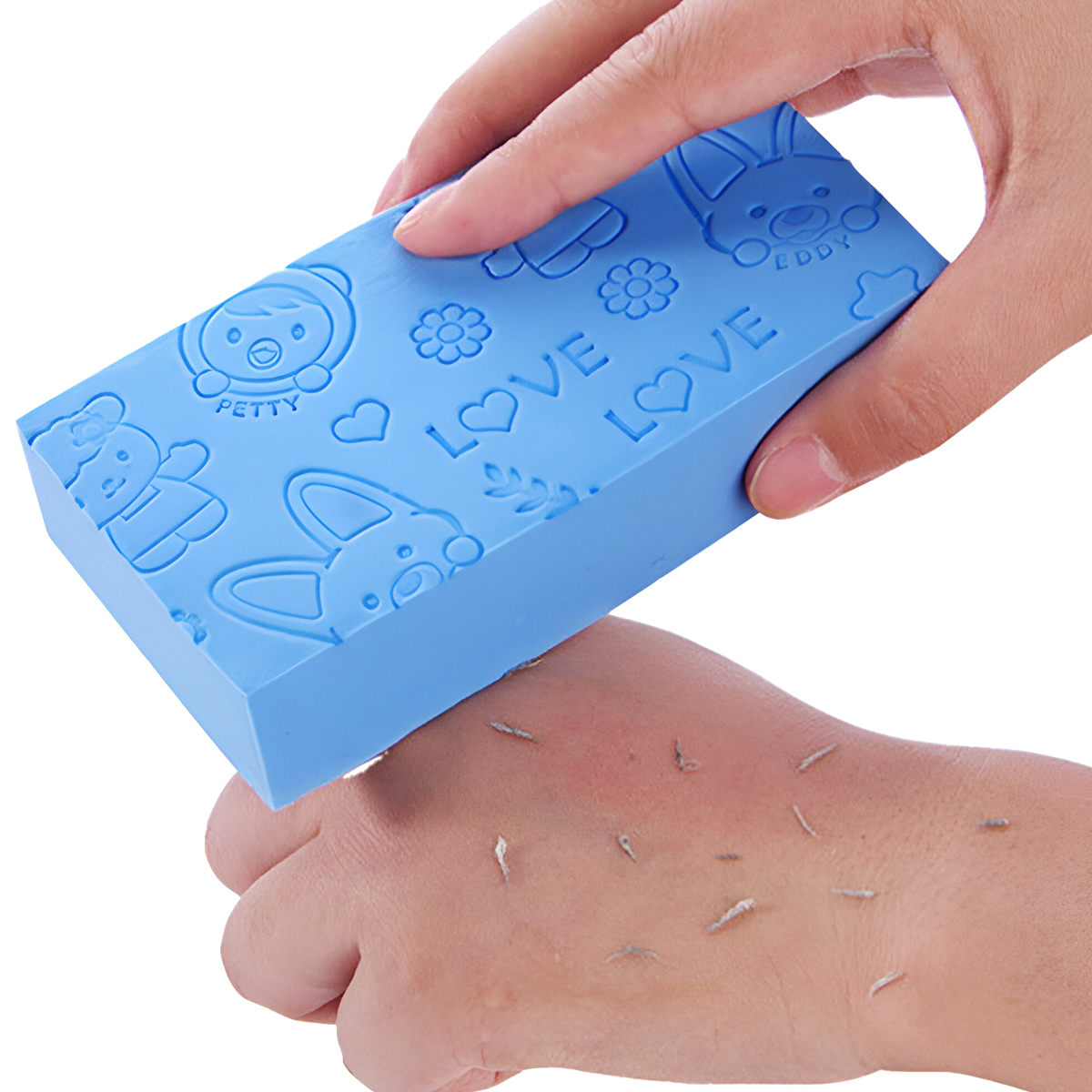 Matra Baby Bath Sponge Soft Dead Skin Remover Body Exfoliating Magic Scrubber Painless Shower Loofah