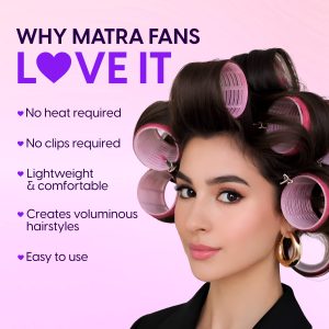 Alternative view of Matra Hair Rollers Curlers Velcro Extra-large Jumbo Big for Heatless Curling, Blow Dry &  Volumizing