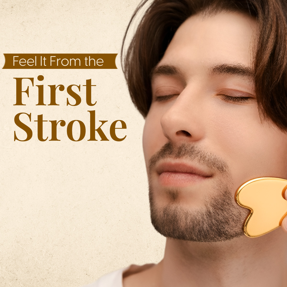 Matra Kansa Gua Sha Face & Neck Massager Facial Roller Tool - Depuffing, Sculpting, Lifting & Glow - Image 4