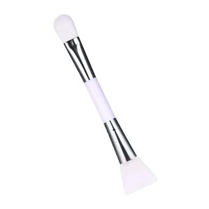 Matra Face Mask Brush Double-Sided Facial Pack Applicator Silicone Spatula for Mud Clay Foundation