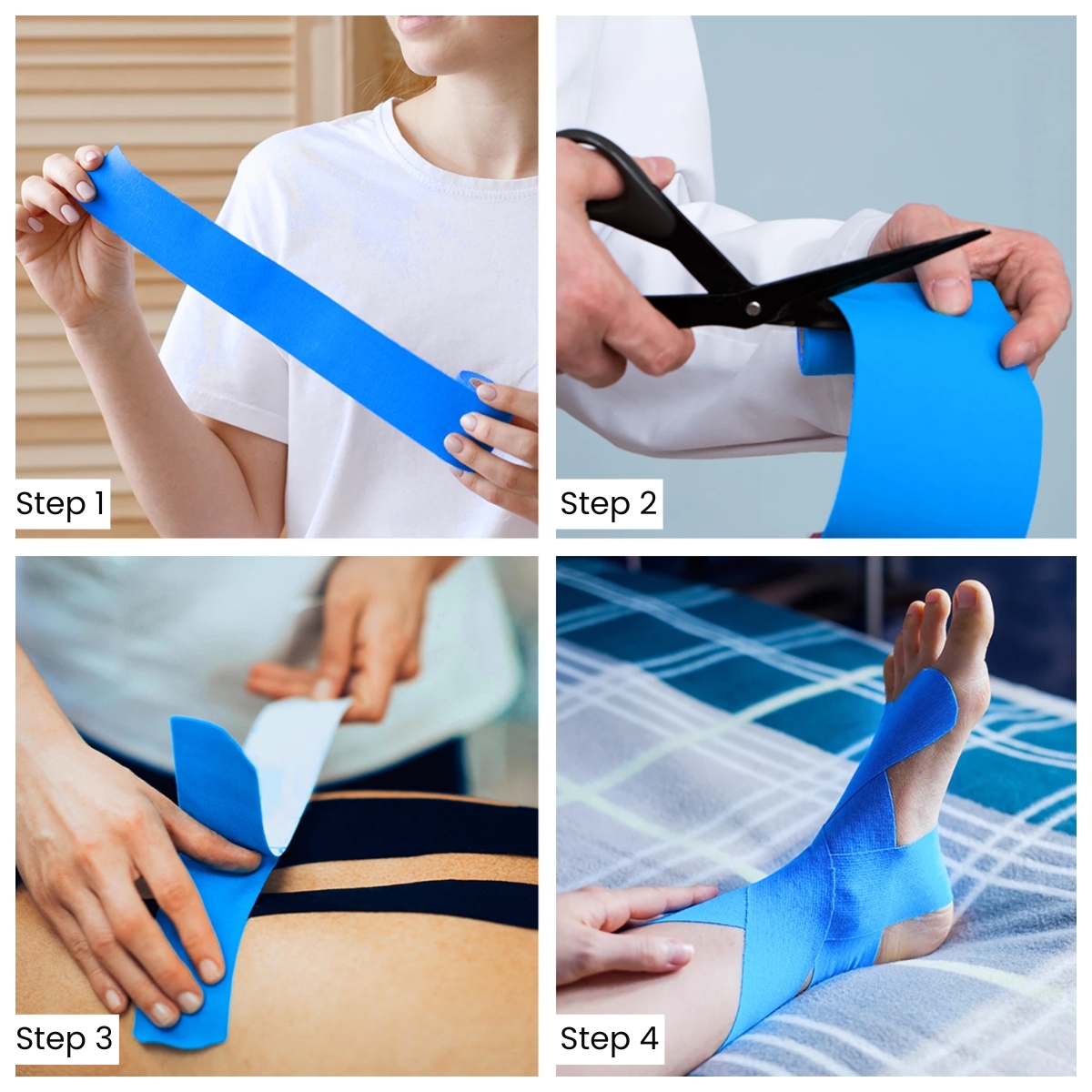 Matra Kinesiology Tape for Pain Relief, Physiotherapy, Sports Injury, Muscle Support Patches Bandage - Image 6