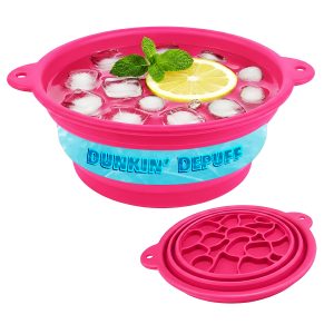 Matra Ice Facial Bowl for Cold Face Plunge Bath with Ice Tray Silicone Face Dunk Tub for De-puffing