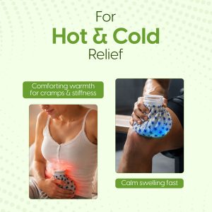Alternative view of Matra Hot & Cold Water Bag for Pain Relief - Ice Pack & Heating Pad Bottle for Joint & Muscle Cramps
