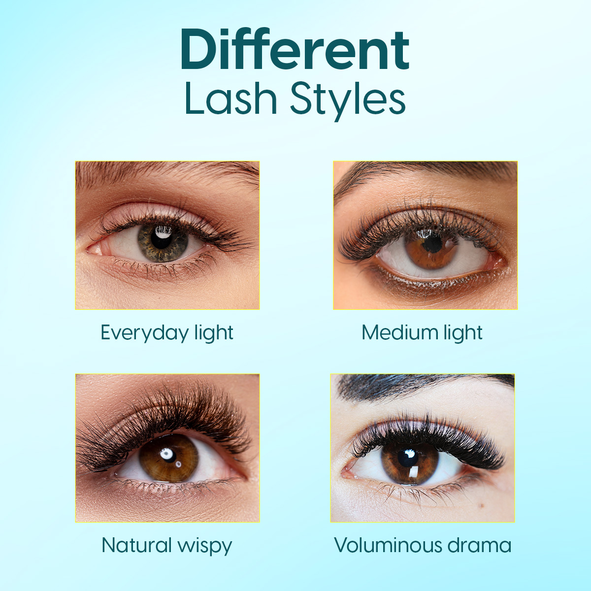 Matra False Eyelashes Natural Looking 3D Fake Lashes Lightweight, Long, Volumizing, Reusable 16Pairs - Image 4