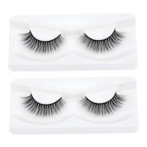 Matra False Eyelashes Natural Looking, Long, Dramatic, Volumizing & Fluffy Fake 3D Lashes (Reusable) 2 Set