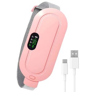 Matra Period Cramp Relief Heating Pad Pain Massager Belt Electric Device for Menstrual Cramps & Back