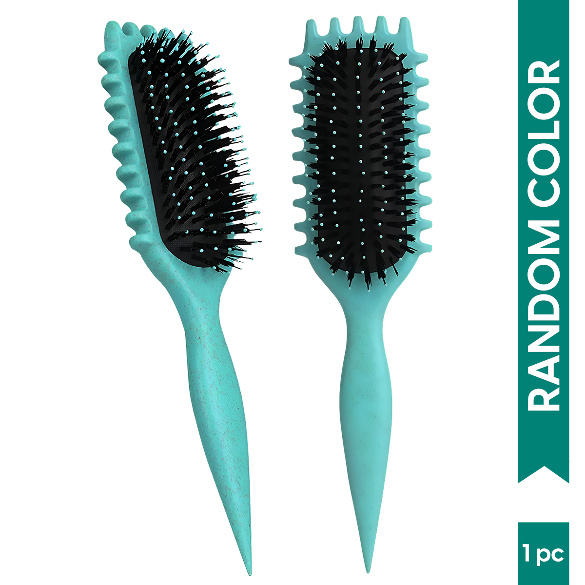 Matra Curl Defining Hair Brush for Curly Wavy Hair Anti-Frizz Bounce Curls Definer for Detangling