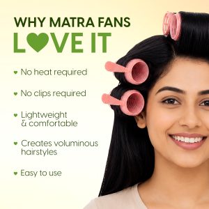 Alternative view of Matra Velcro Hair Curler Rollers with Clips Set Small Self-Grip Curlers for Volume, Heatless Curling 10 pcs