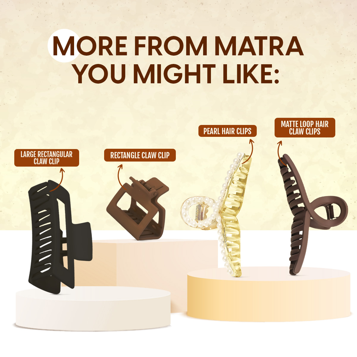 Matra Hair Claw Clips Clutcher Flat Duckbill Alligator Large Big Korean Clutches (2Pc, Any Color) - Image 5