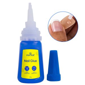 Matra Strong Nail Glue for Press-On Nails & Fake/False Artificial Acrylic Stick-On Extensions