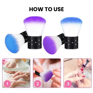 Alternative view of Matra Nail Cleaning Brush Dusting Remover Cleaner for Gel Acrylic Art Manicure Filer Buffer Powder