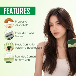 Alternative view of Matra Hair Comb & Razor Haircut Scissors