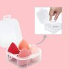 Matra Makeup Sponge Blender Beauty Puff Set for Liquid Powder & Cream Foundation 4Pc Applicator Box - Image 5