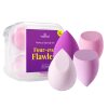 Matra Makeup Sponge Blender Beauty Puff Set for Liquid Powder & Cream Foundation 4Pc Applicator Box