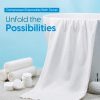 Matra Travel Compressed Disposable Bath Towel Tablet Large & Portable Compact Magic Expand Wipes - Image 3