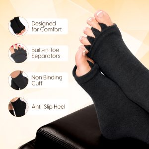 Alternative view of Matra Foot Alignment Socks Toe Separators for Pain Relief, Bunion Corrector, Posture & Flexibility