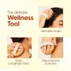 Matra Wooden Body & Scalp Massager Meridian Massage Brush Hair Comb Gua Sha for Muscle Pain Relief - Image 5