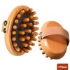 Matra Wooden Body & Scalp Massager Meridian Massage Brush Hair Comb Gua Sha for Muscle Pain Relief
