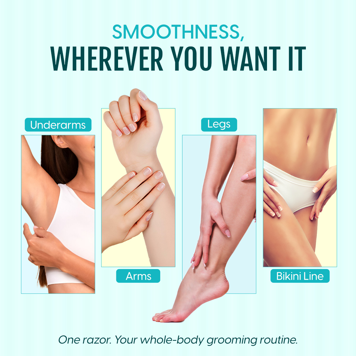 Matra Body Razor Disposable Hair Removal Shaver Twin Blade Shaving for Smooth Skin for Women (5Pcs) - Image 4