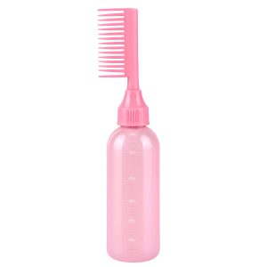 Matra Hair Oil Applicator Bottle With Comb for Roots, Scalp Oiling, Dye Application Massage Tool