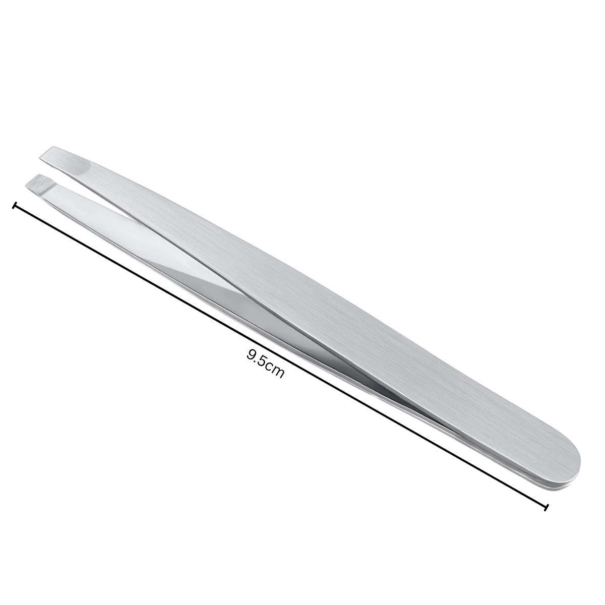 Matra Slant Tip Tweezers for Eyebrow Plucker for Facial Hair Removal Upper Lips Grooming Beauty Tool - Image 2