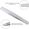 Matra Slant Tip Tweezers for Eyebrow Plucker for Facial Hair Removal Upper Lips Grooming Beauty Tool - Image 4