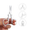 Matra Foldable Scissors for Haircut Eyebrow Nasal Stainless Steel Shears for Nail & Beard Grooming - Image 3