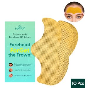 Matra Forehead Wrinkle Patches for Face Anti-wrinkle Facial Pads Anti-aging Collagen Mask Face Tape