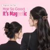 Matra Magnetic Hair Clip No Pull Claw Clip Clutcher Korean Hair Accessories for Styling (Anycolor) - Image 7
