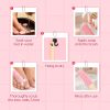 Matra Toe Cleaning Brush Foot Scrubber Long Handle Silicone Feet Nail Cleaner Pedicure & Shower Tool - Image 5